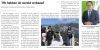O holandês De Telegraaf reconheceu papel da Embratur na divulgação do turismo no País